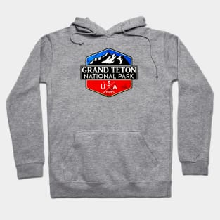 GRAND TETON NATIONAL PARK WYOMING BEAR 1929 HIKING CAMPING HUNTING Hoodie